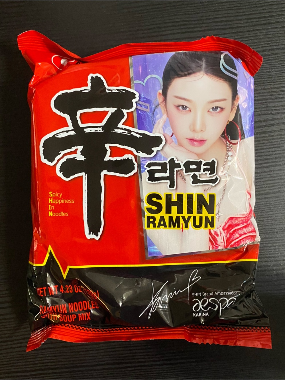 Aespa Karina - Shin Ramyun Instant Noodles